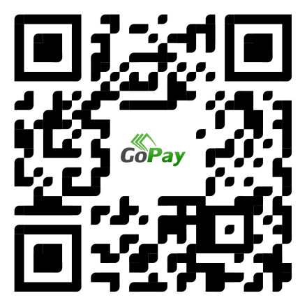 Kod QR do pobrania aplikacji GoPay