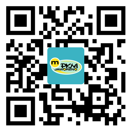 Kod QR do pobrania aplikacji mPKM Jaworzno